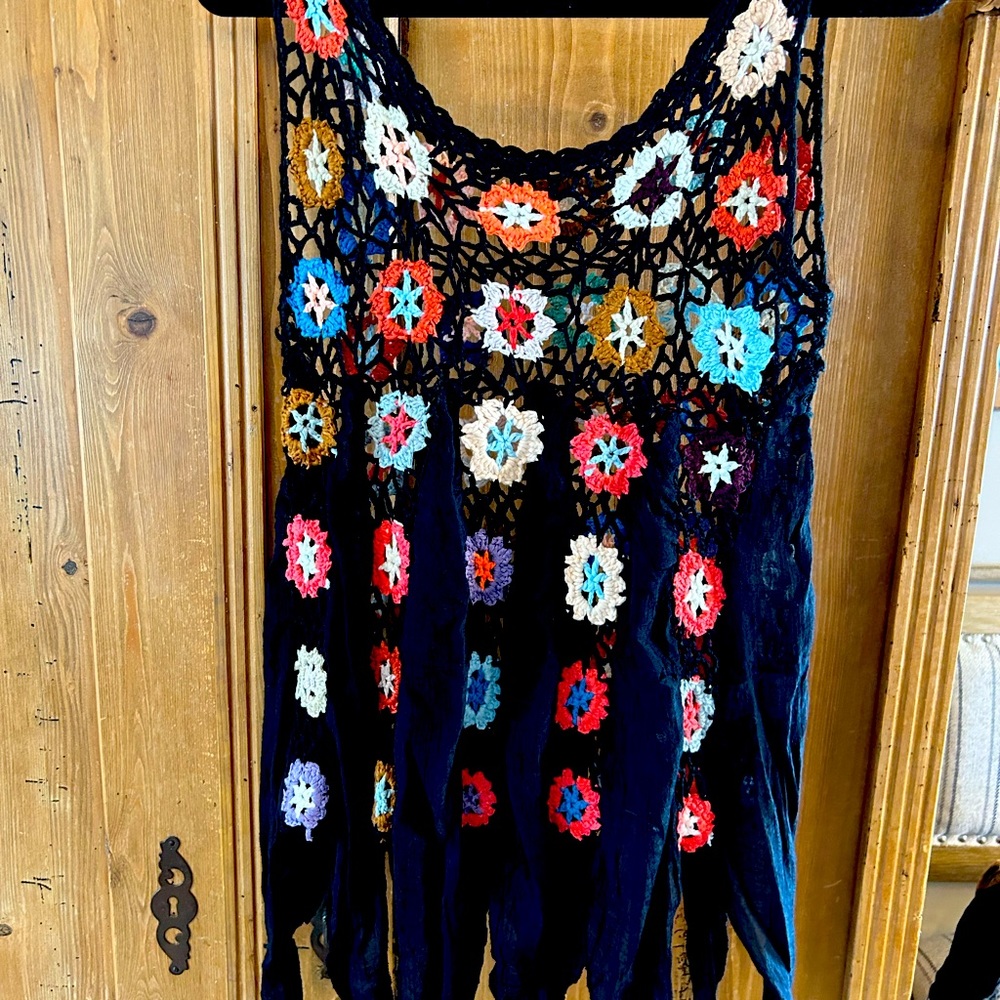 Beautiful crocheted top size medium